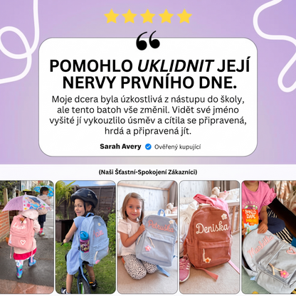Personalizovaný školní batoh